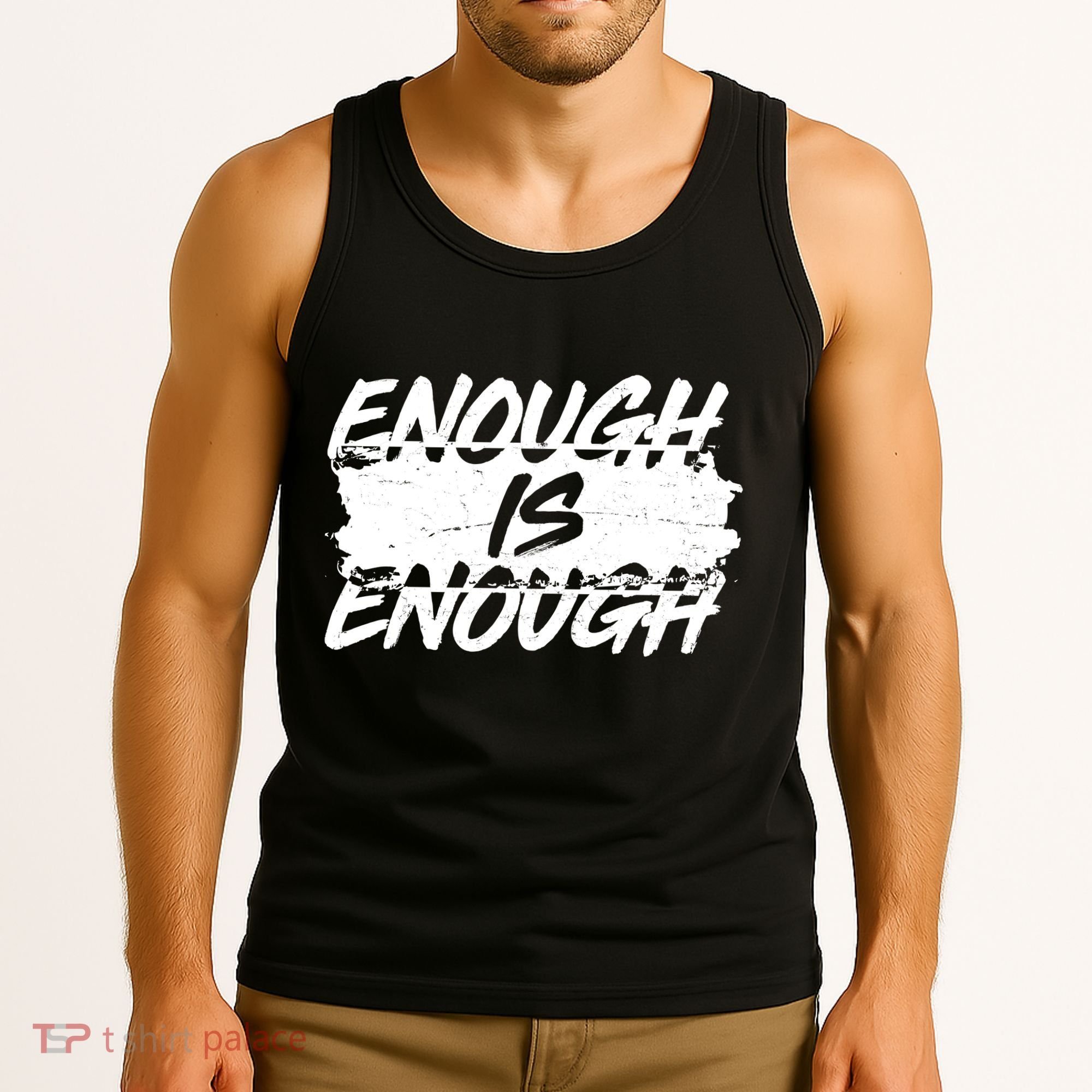 Enough Is Enough Black Lives Matter Protest Tank Top