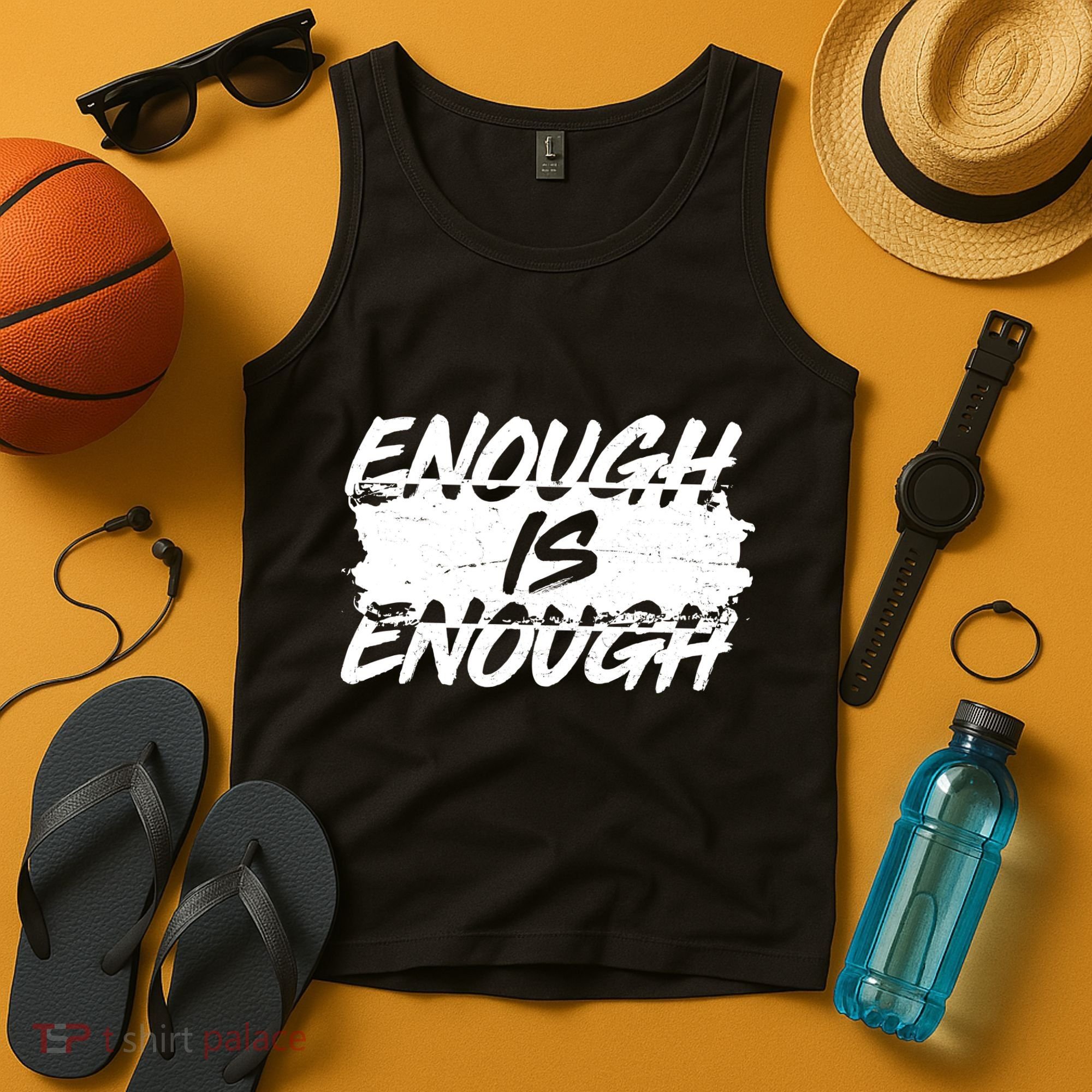 Enough Is Enough Black Lives Matter Protest Tank Top