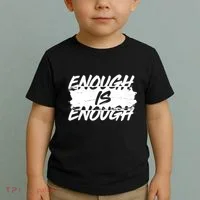 Enough Is Enough Black Lives Matter Protest Toddler T-Shirt thumb 2