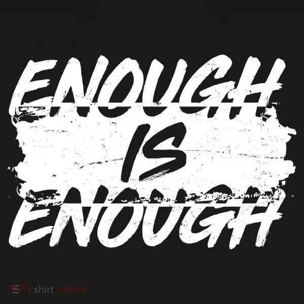 Enough Is Enough Black Lives Matter Protest Women's T-Shirt