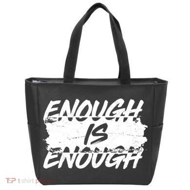 Enough Is Enough Black Lives Matter Protest Tote Bag