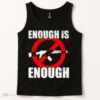 Enough Is Enough Gun Control Anti-Gun Tank Top thumb 2