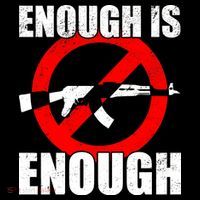 Enough Is Enough Gun Control Anti-Gun Kids Sweatshirt thumb 2