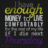 Enough Money To Live Toddler T-Shirt thumb 4