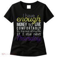 Enough Money To Live Women's T-Shirt thumb 0