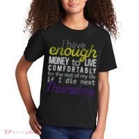 Enough Money To Live Kids T-Shirt thumb 2