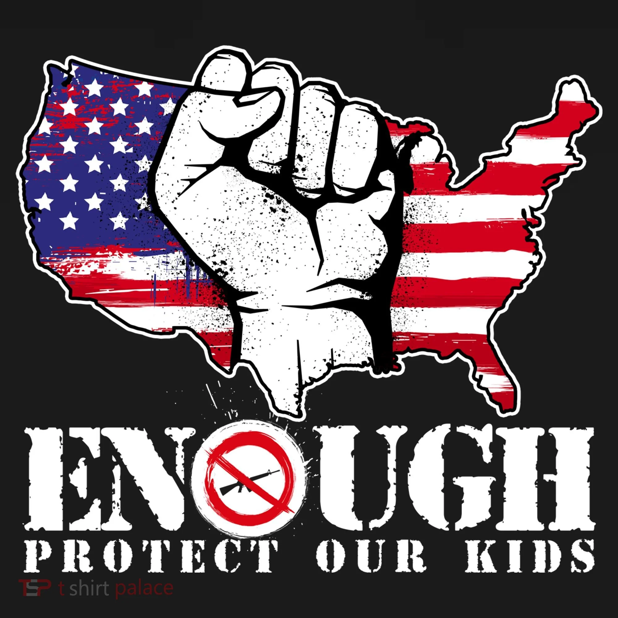 ENOUGH Protect Our Kids Stop Gun Violence Hoodie