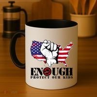 ENOUGH Protect Our Kids Stop Gun Violence Coffee Mug thumb 4