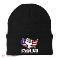 ENOUGH Protect Our Kids Stop Gun Violence Beanie thumb 0