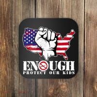 ENOUGH Protect Our Kids Stop Gun Violence Coaster thumb 0