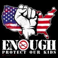 ENOUGH Protect Our Kids Stop Gun Violence Ornament thumb 1