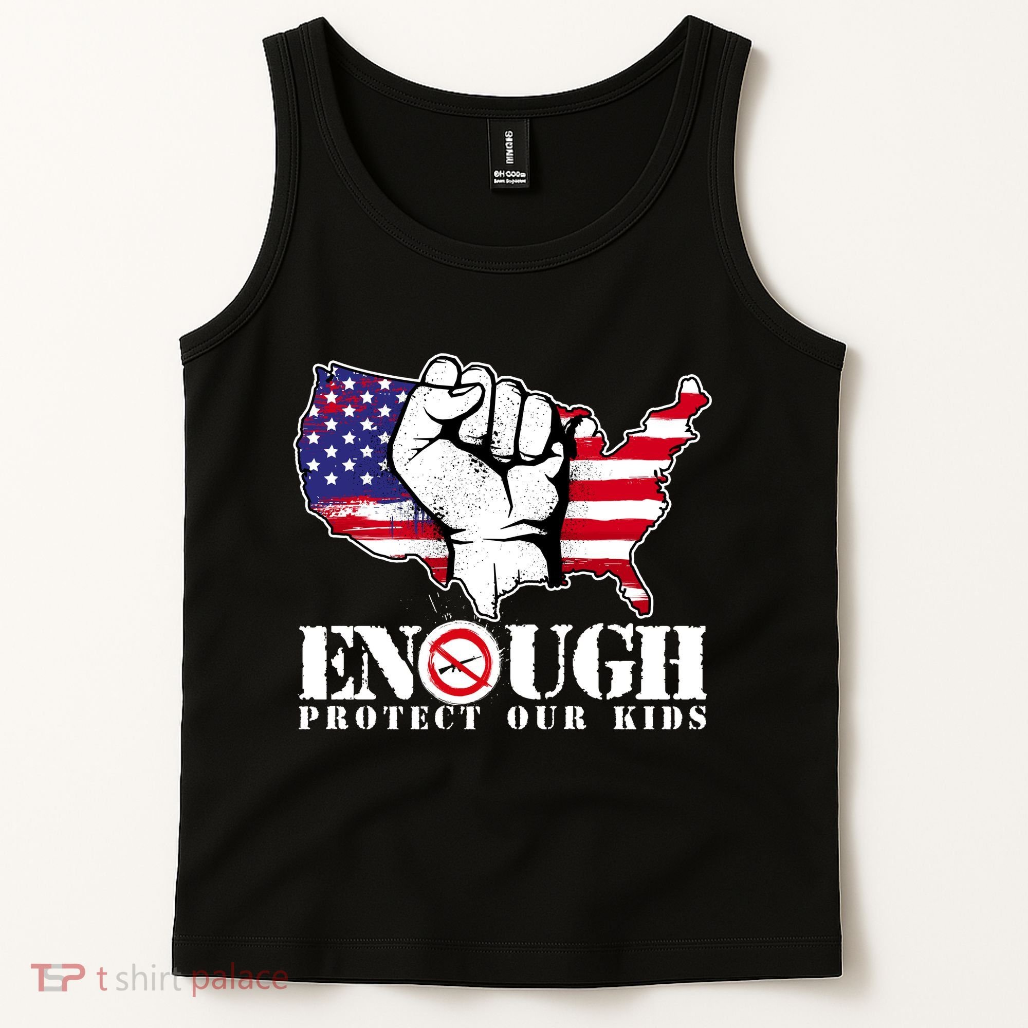 ENOUGH Protect Our Kids Stop Gun Violence Tank Top
