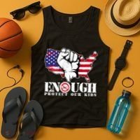 ENOUGH Protect Our Kids Stop Gun Violence Tank Top thumb 4