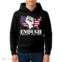ENOUGH Protect Our Kids Stop Gun Violence Kids Hoodie thumb 4