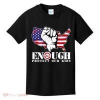 ENOUGH Protect Our Kids Stop Gun Violence Kids T-Shirt thumb 0