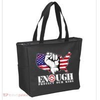 ENOUGH Protect Our Kids Stop Gun Violence Tote Bag thumb 2