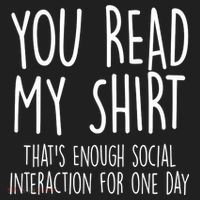 Enough Social Interaction Funny Golf Towel thumb 3