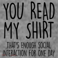 Enough Social Interaction Funny Women's Long Sleeve Shirt thumb 2
