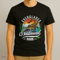 Everglades National Park Tourist Gift T-Shirt thumb 3