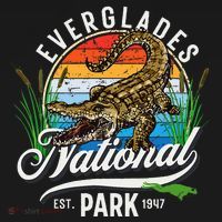 Everglades National Park Tourist Gift T-Shirt thumb 7