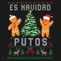 Es Navidad Putos Ugly Christmas Sweater Latino Feliz Navidad Baby Bodysuit thumb 2