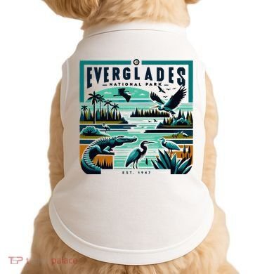 Everglades National Park Florida Modern Doggie Tank