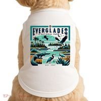 Everglades National Park Florida Modern Doggie Tank thumb 0