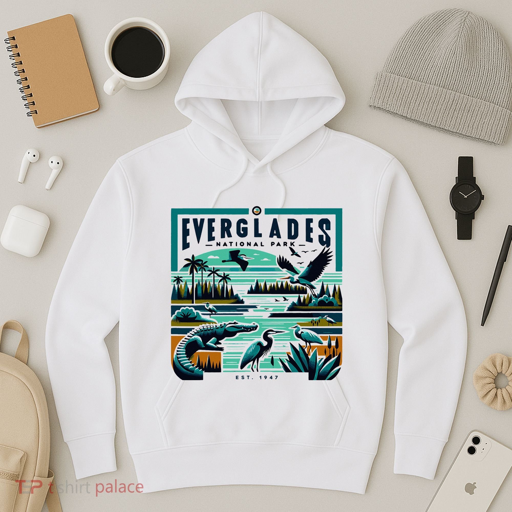 Everglades National Park Florida Modern Hoodie