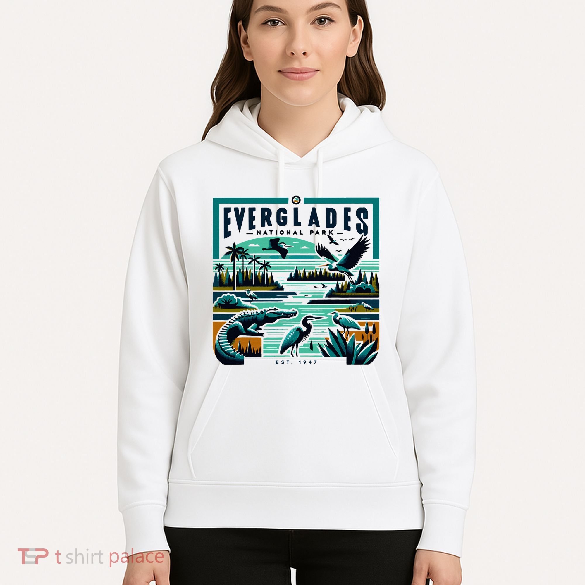 Everglades National Park Florida Modern Hoodie