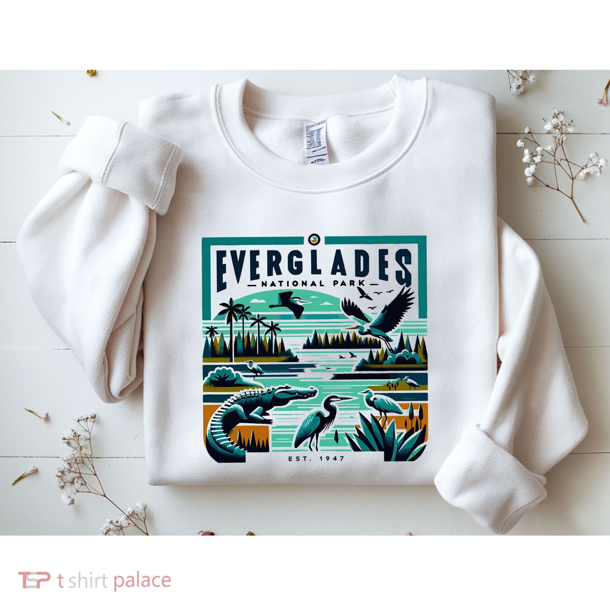 Everglades National Park Florida Modern Sweatshirt