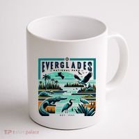 Everglades National Park Florida Modern Coffee Mug thumb 1