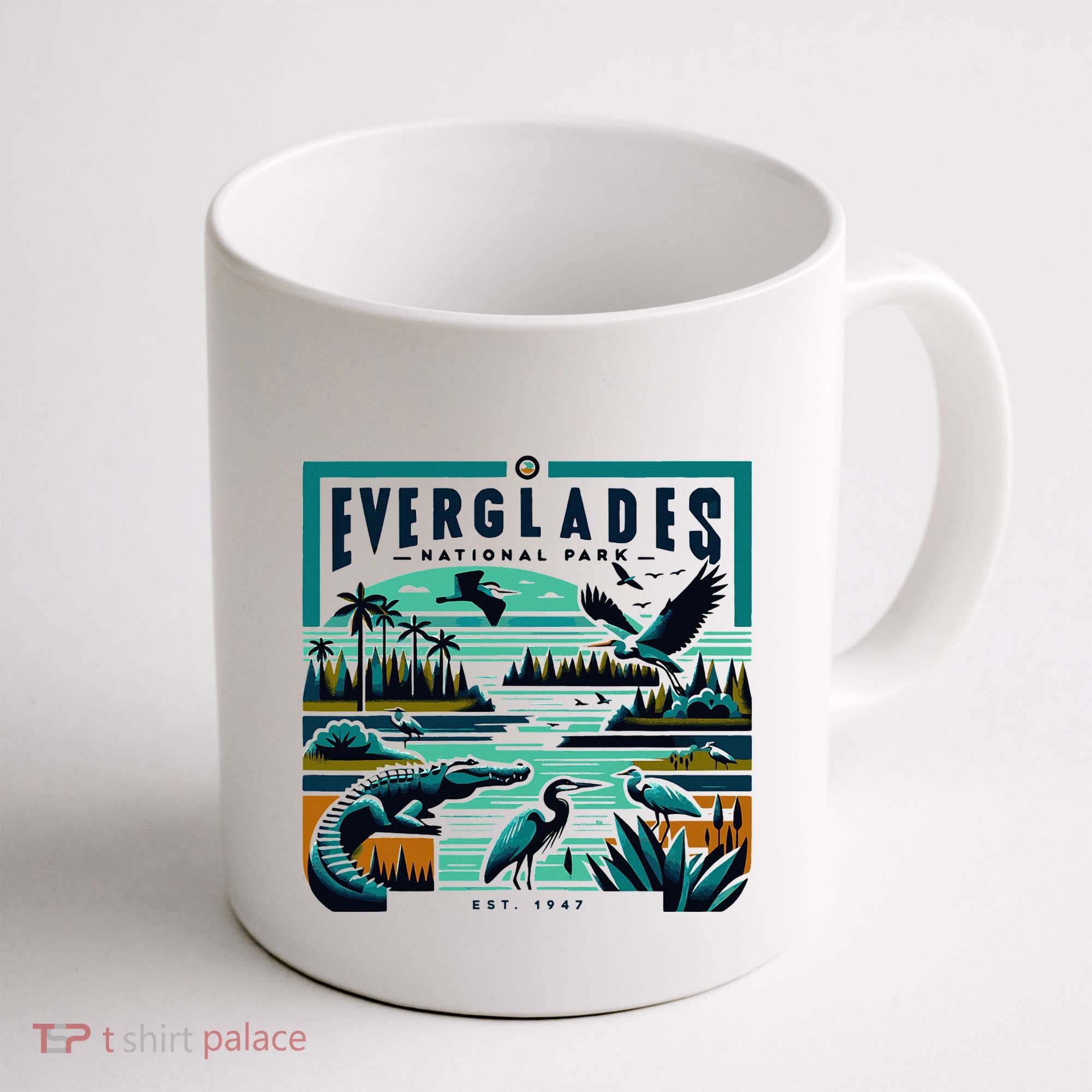 Everglades National Park Florida Modern Coffee Mug
