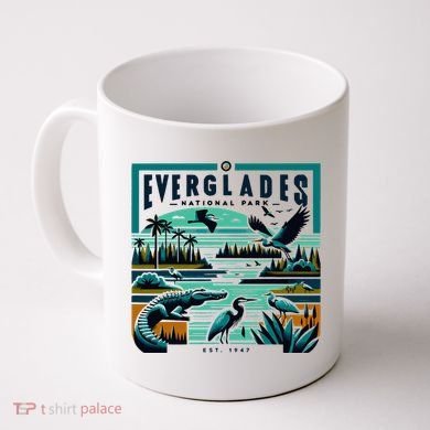 Everglades National Park Florida Modern Coffee Mug