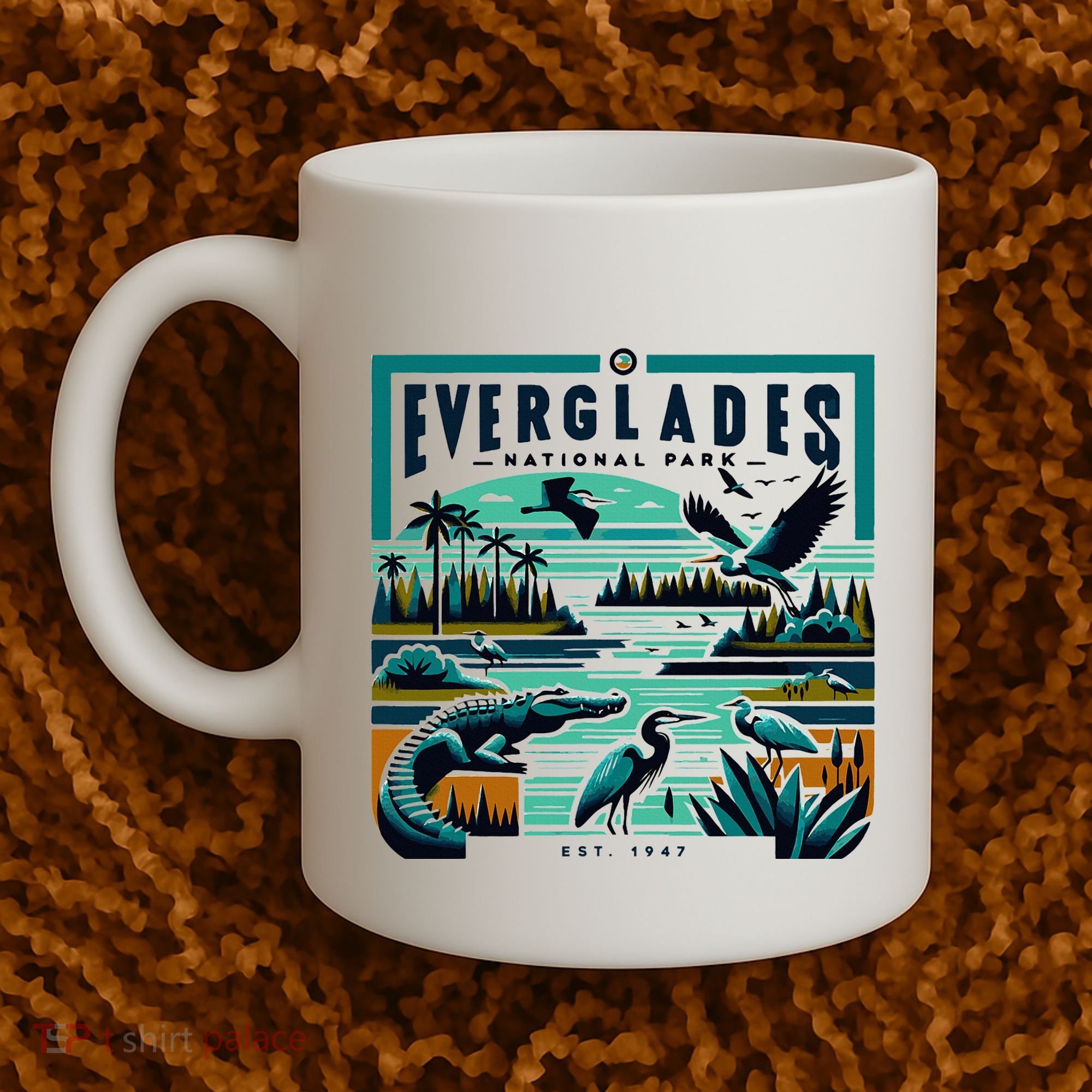 Everglades National Park Florida Modern Coffee Mug