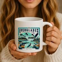 Everglades National Park Florida Modern Coffee Mug thumb 3