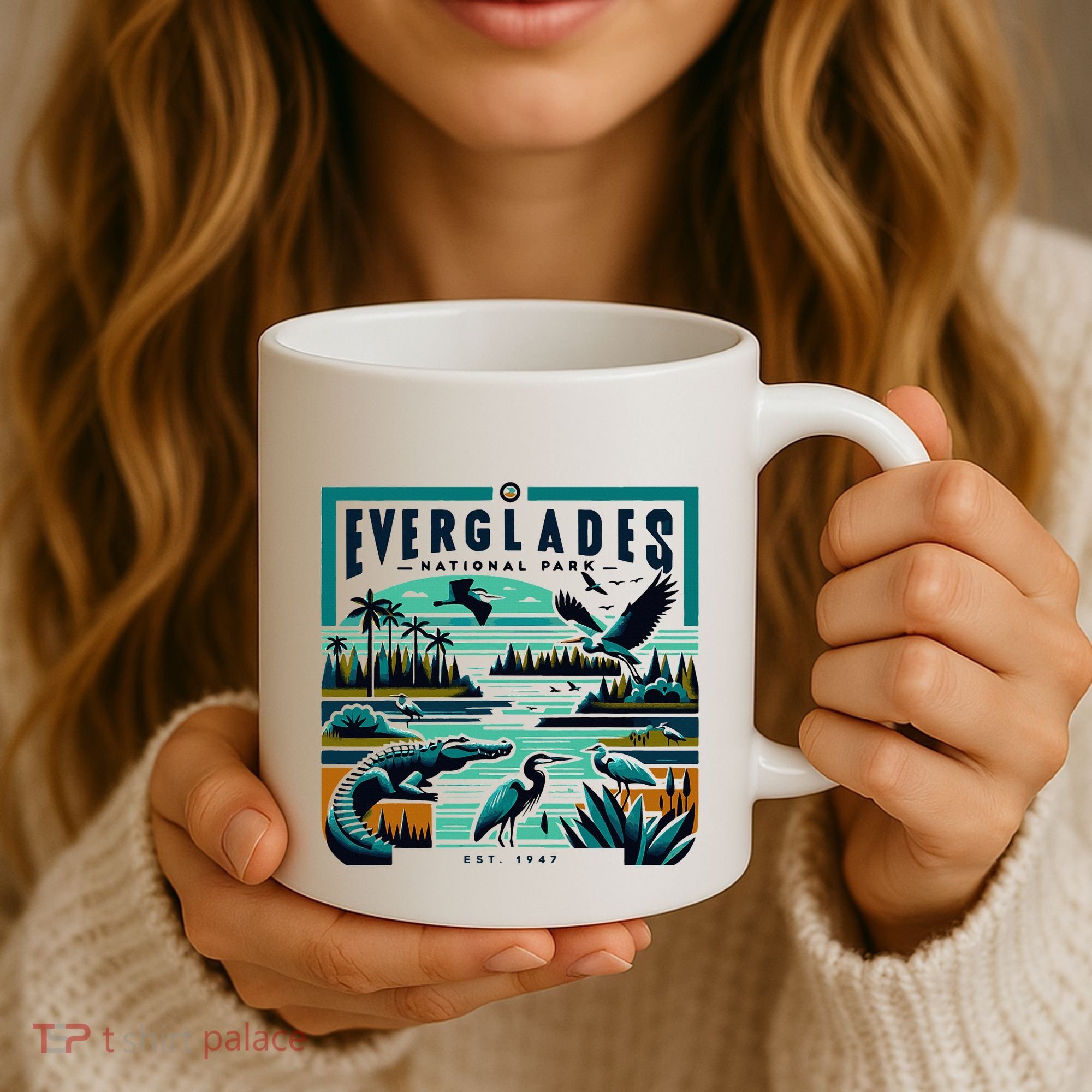 Everglades National Park Florida Modern Coffee Mug