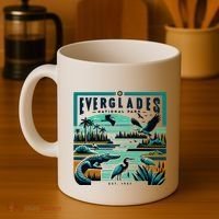 Everglades National Park Florida Modern Coffee Mug thumb 4