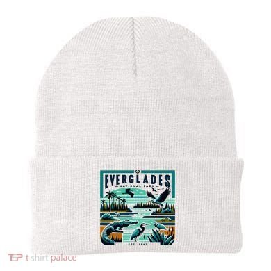 Everglades National Park Florida Modern Beanie