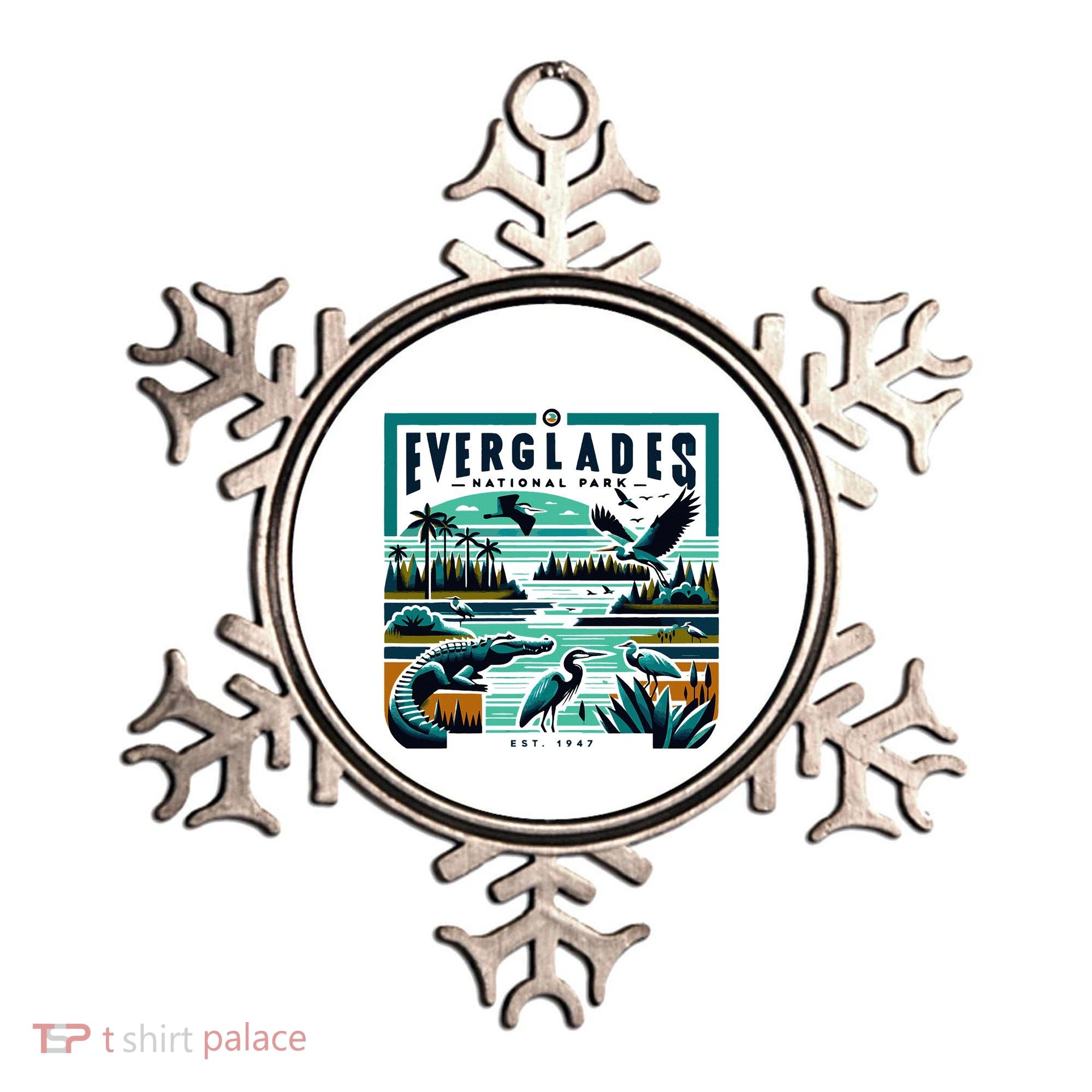 Everglades National Park Florida Modern Ornament