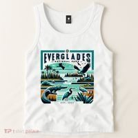 Everglades National Park Florida Modern Tank Top thumb 2