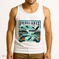 Everglades National Park Florida Modern Tank Top thumb 3