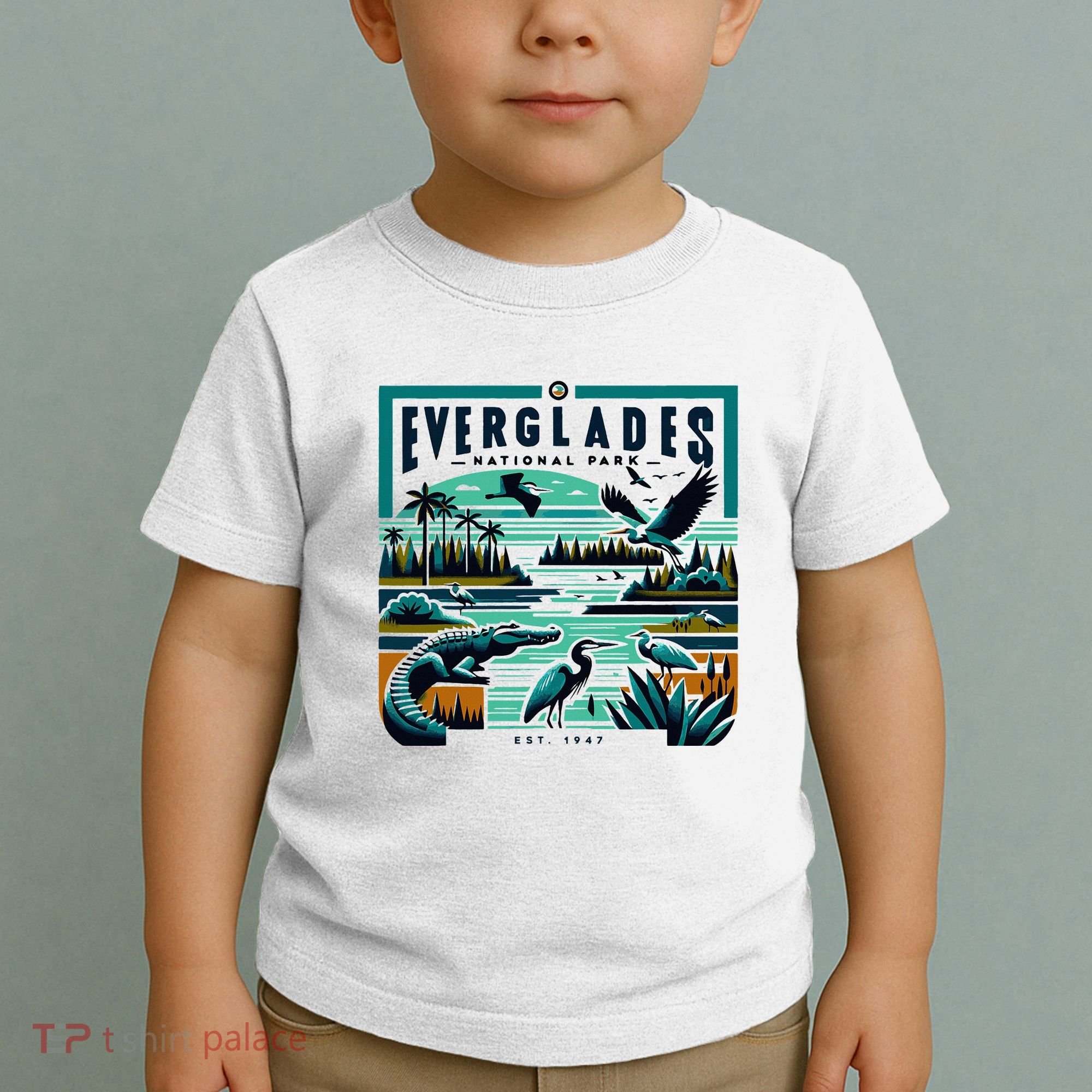 Everglades National Park Florida Modern Toddler T-Shirt