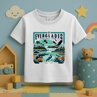 Everglades National Park Florida Modern Toddler T-Shirt thumb 3