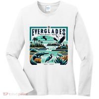 Everglades National Park Florida Modern Women's Long Sleeve Shirt thumb 0