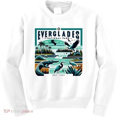 Everglades National Park Florida Modern Kids Sweatshirt