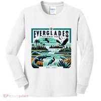 Everglades National Park Florida Modern Kids Long Sleeve Shirt thumb 0