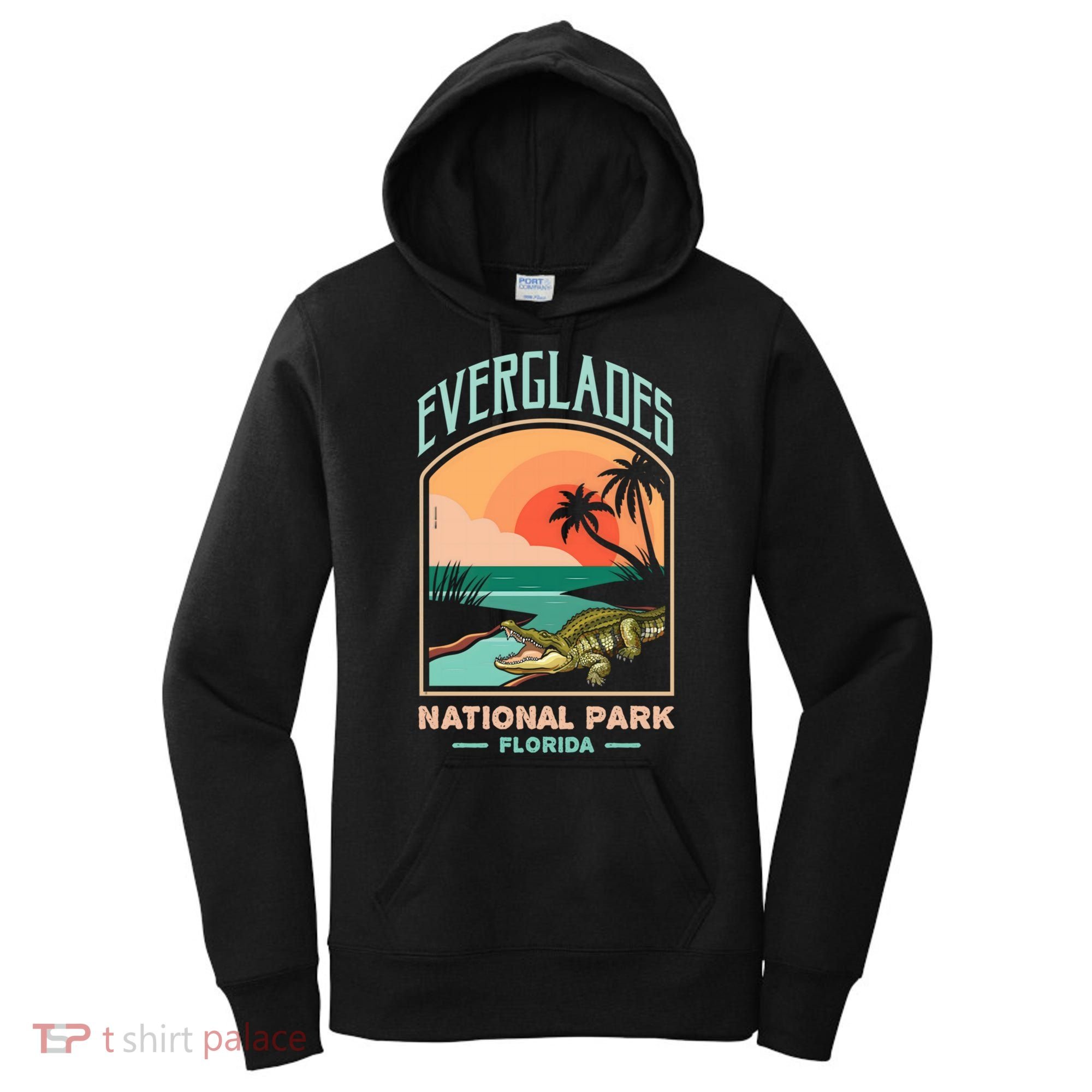 Everglades National Park Us Crocodile Florida Alligators Gift Women's Hoodie