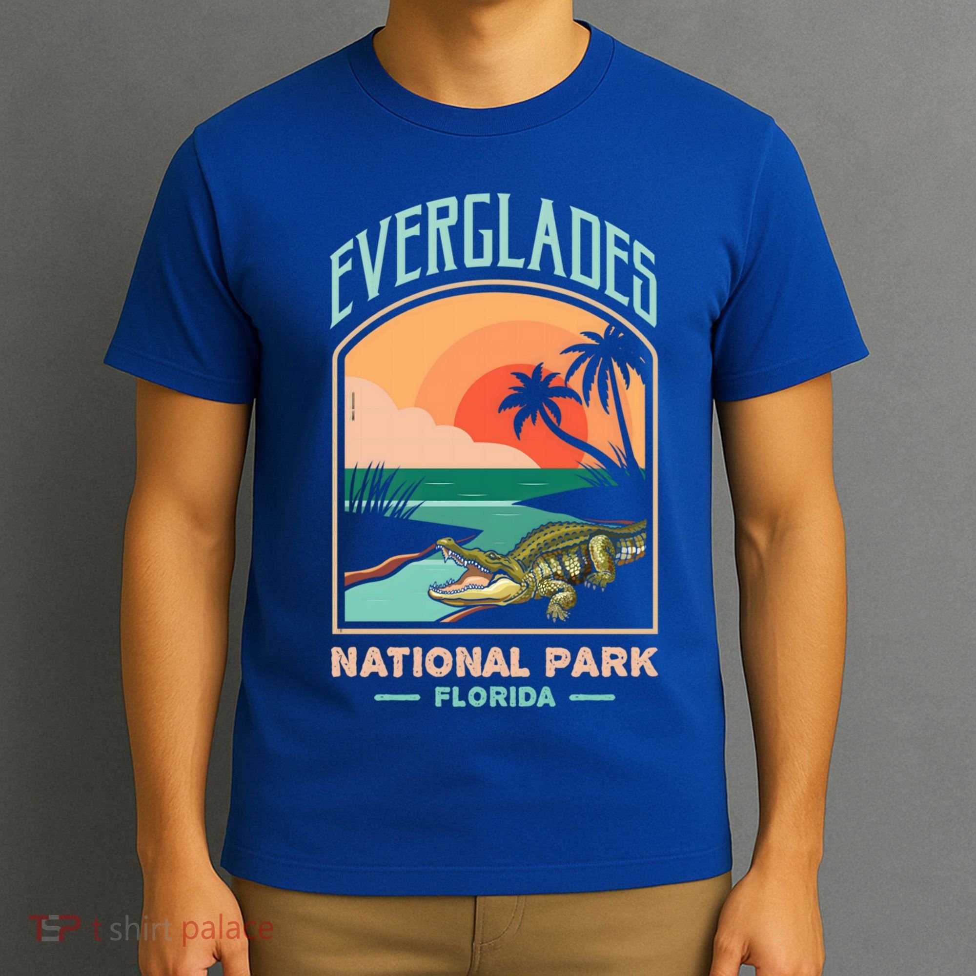 Everglades National Park Us Crocodile Florida Alligators Gift T-Shirt