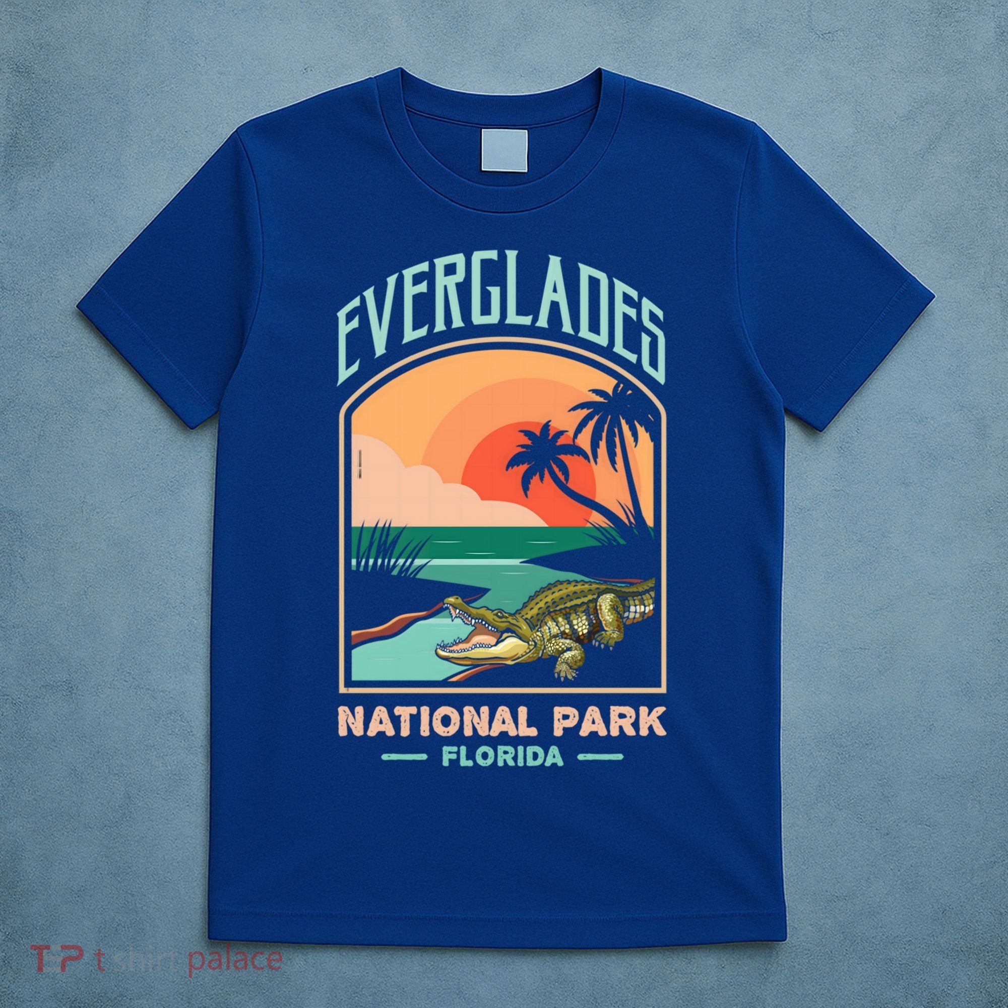 Everglades National Park Us Crocodile Florida Alligators Gift T-Shirt