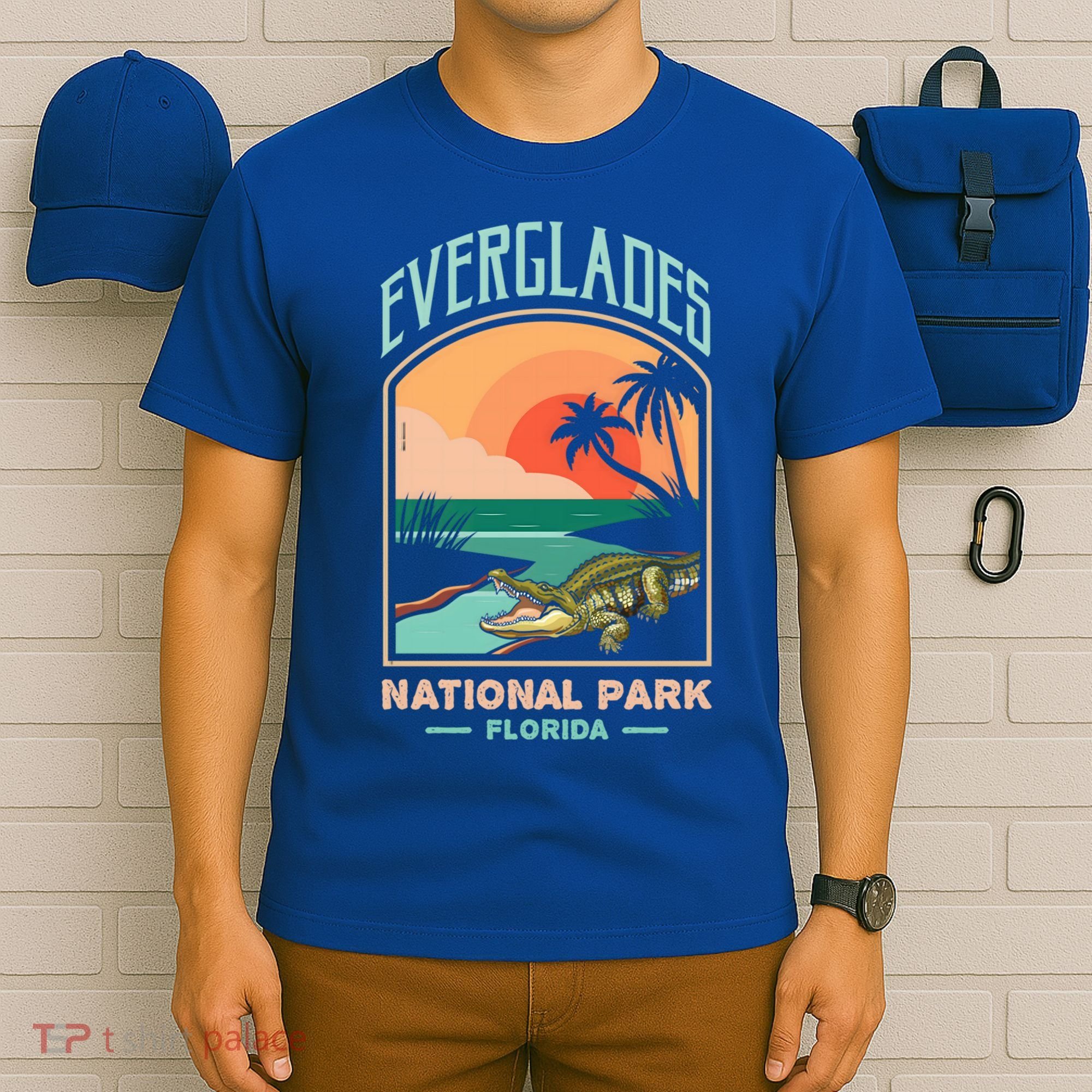 Everglades National Park Us Crocodile Florida Alligators Gift T-Shirt